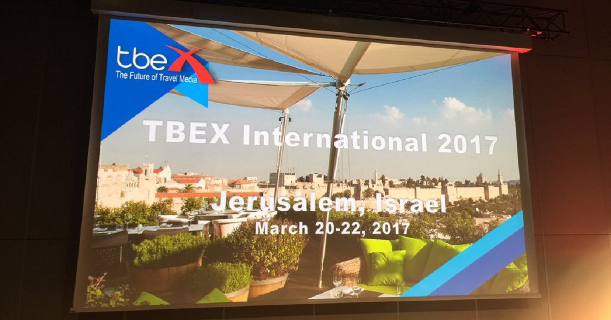 TBEX Gerusalemme: dal 20 al 22 marzo 2017