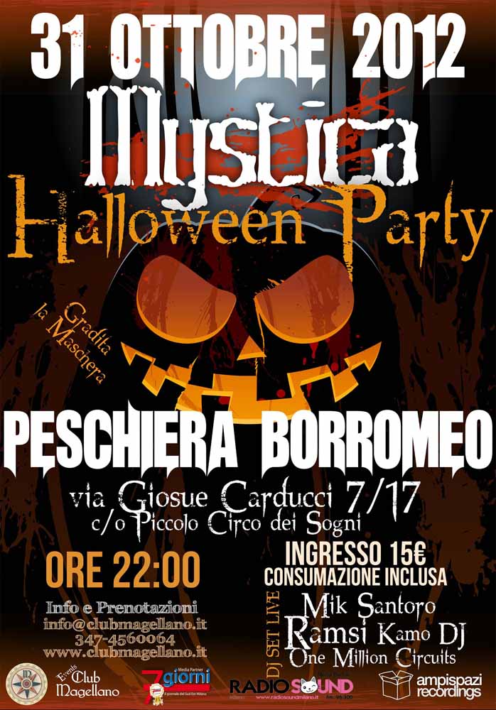 Mystica: l’Halloween Party di Peschiera Borromeo