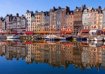 Honfleur: porto con le barche